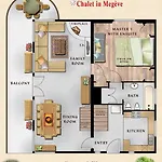 Chalet In Frühstückspension Megève